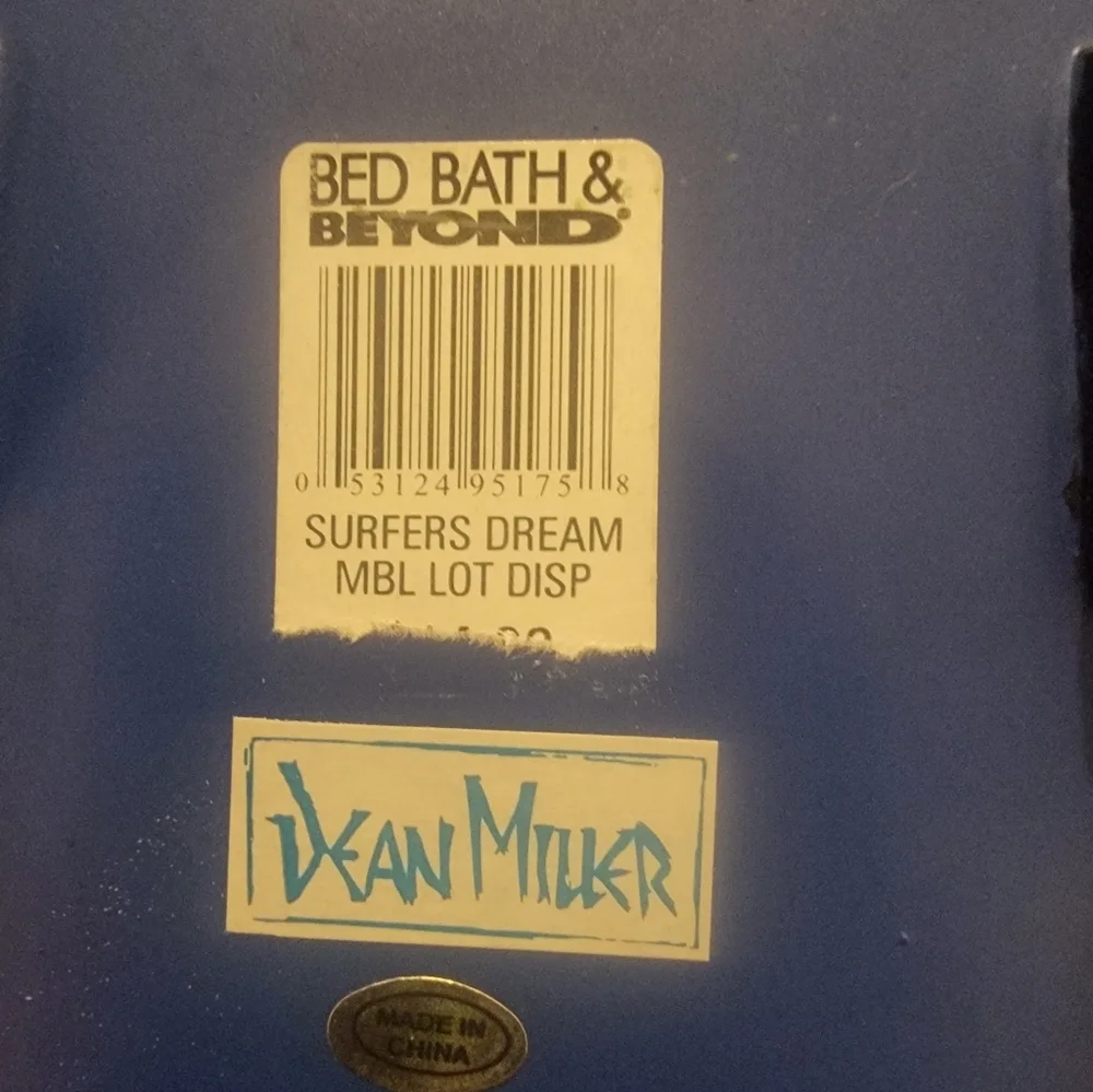 Rare Dean Miller Buggy And Surf Board Soap Dispenser
